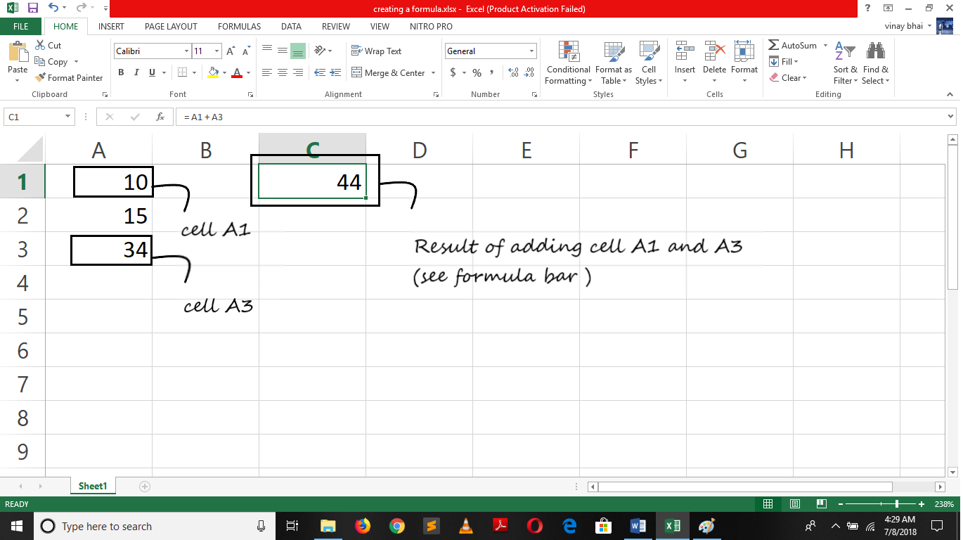 ms-excel-formula